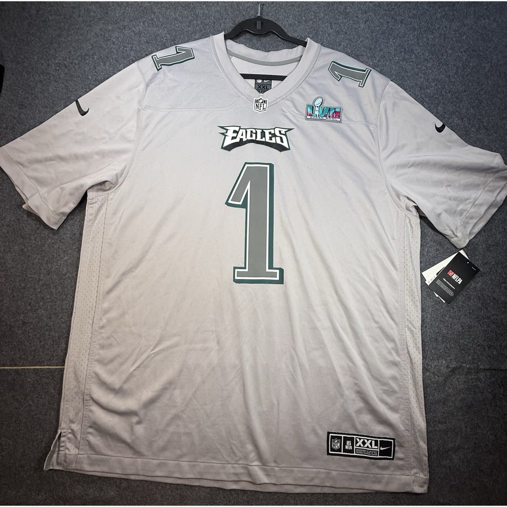 Nike Philadelphia Eagles Jalen Hurts Super Bowl LVII‎ Jersey XXL